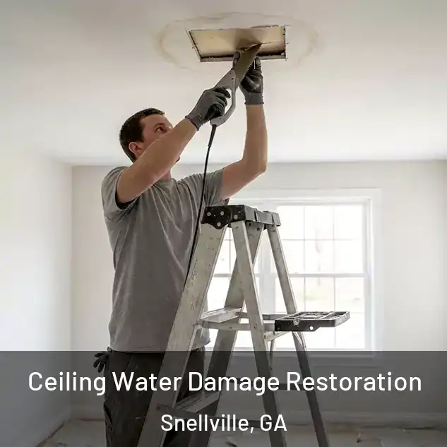  Ceiling Water Damage Restoration Snellville, GA