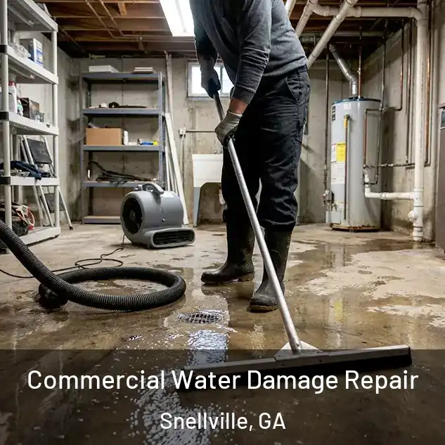  Commercial Water Damage Repair Snellville, GA