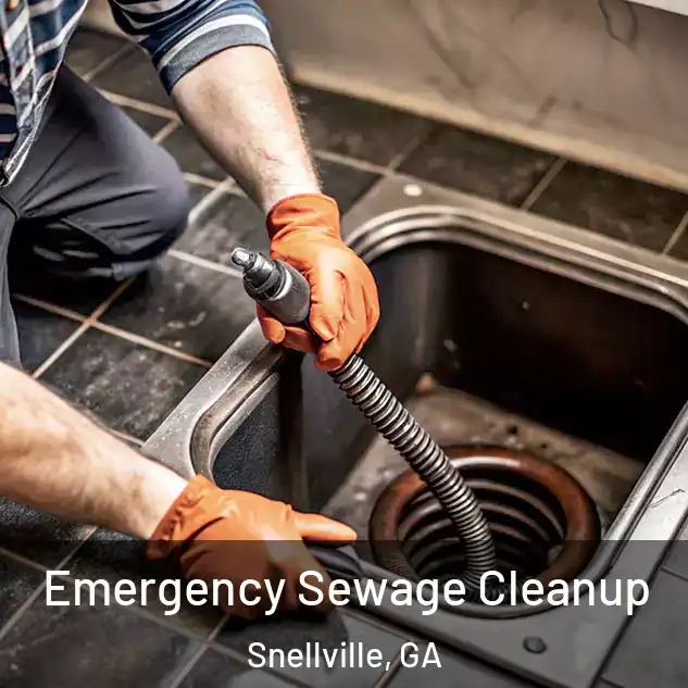  Emergency Sewage Cleanup Snellville, GA