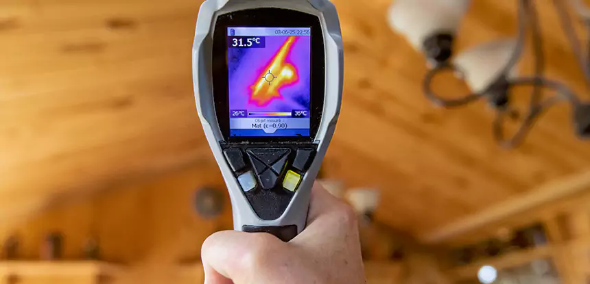 Infrared Camera Roof Leak Detection in Snellville