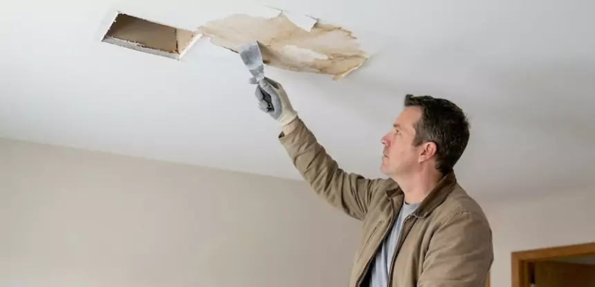 Dry Ceiling After Water Leak in Snellville
