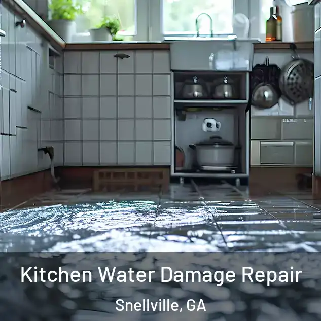  Kitchen Water Damage Repair Snellville, GA