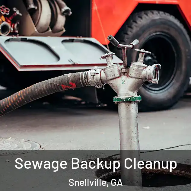  Sewage Backup Cleanup Snellville, GA