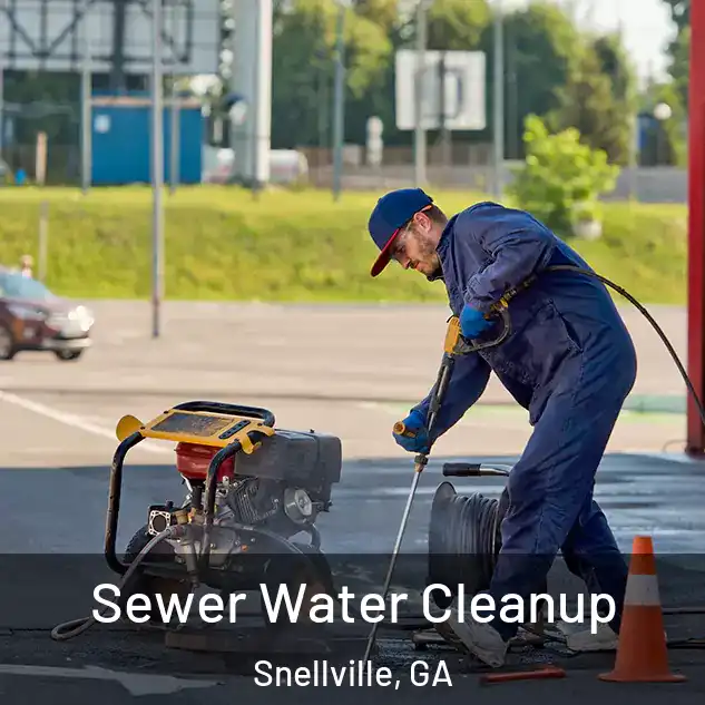  Sewer Water Cleanup Snellville, GA