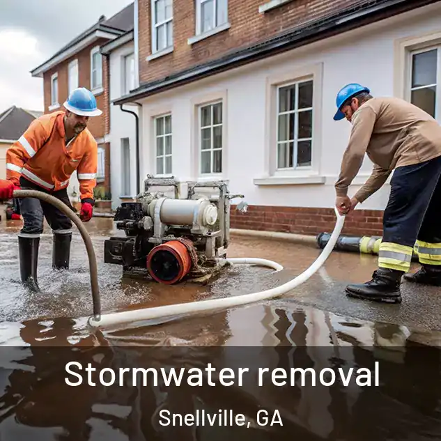  Stormwater removal Snellville, GA