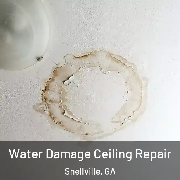  Water Damage Ceiling Repair Snellville, GA